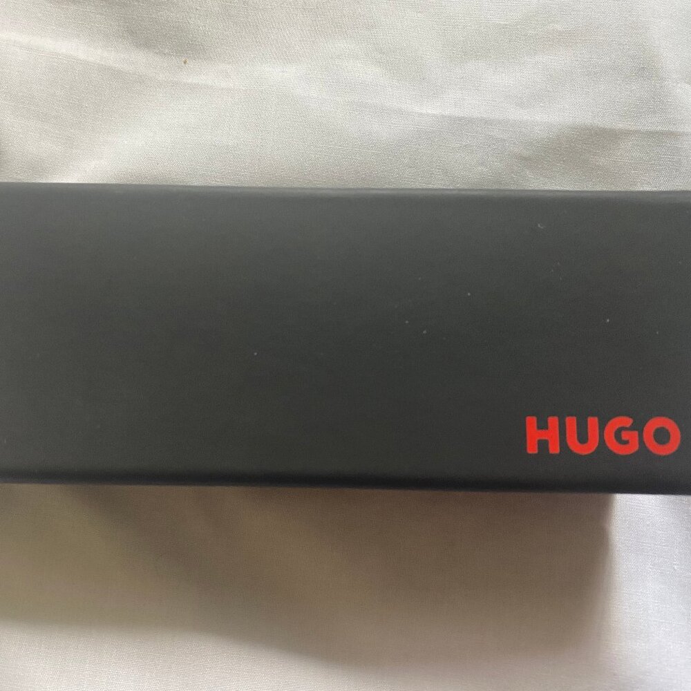 HUGO Eyeglasses Sunglasses HardShell Designer Case Only 6.5" L x 2.5" W x 1.5" H